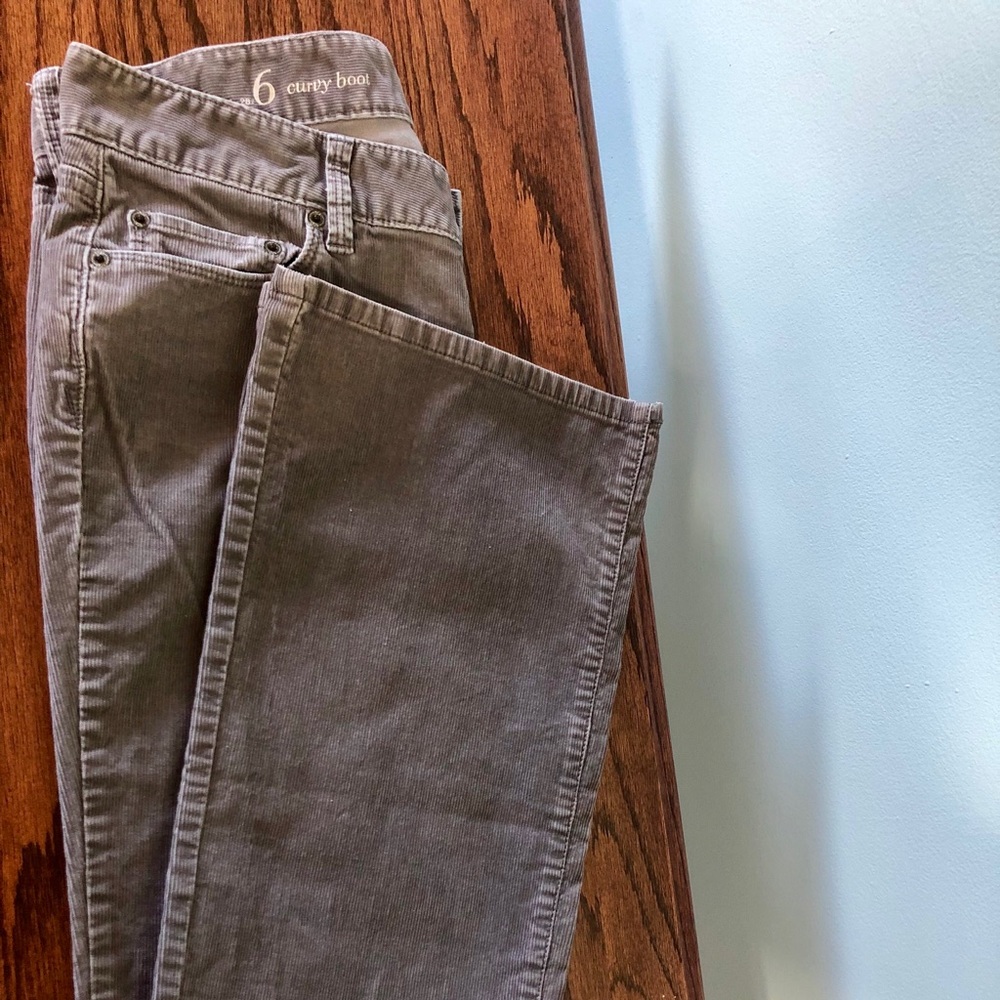 Loft Curvy Boot Corduroy